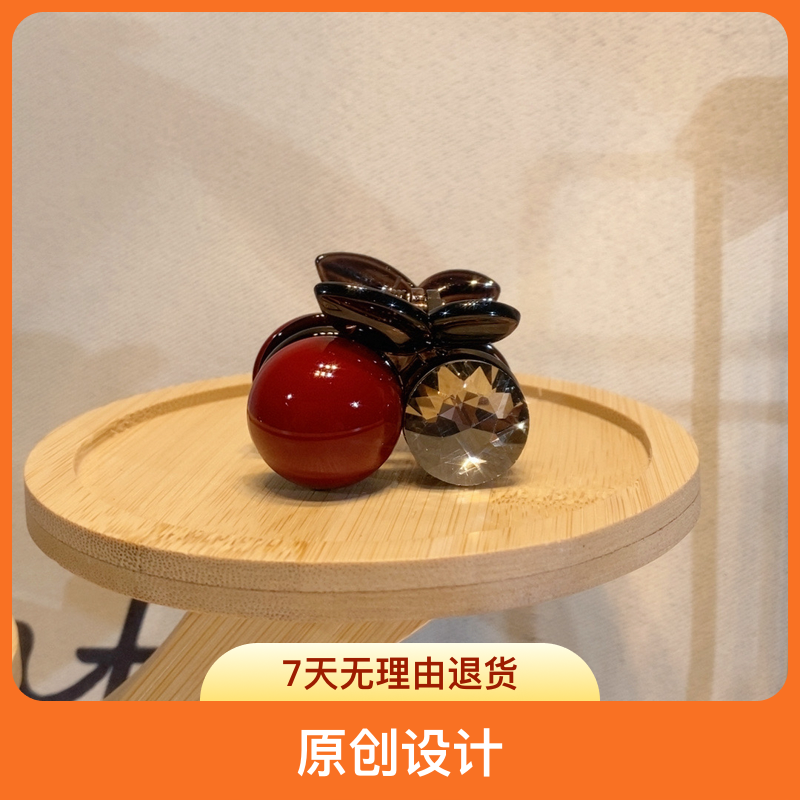 羽凡原创气质网红迷你简约四公分小抓夹精致刘海小夹子新款发饰