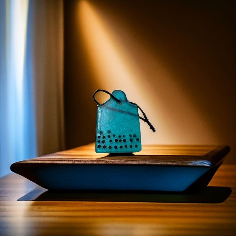 喜马拉雅藏传料器侧挂吊牌配饰