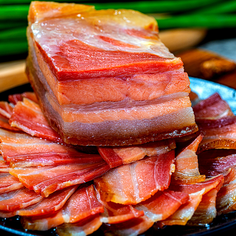 【直播间现称】宣威五花肉3斤起拍腌制带骨五花肉煲汤美食