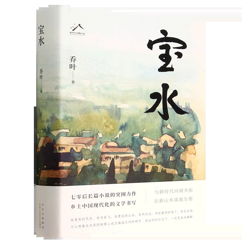 宝水 乔叶著第十一届茅盾文学奖获奖作品70后代表作家的长篇突围