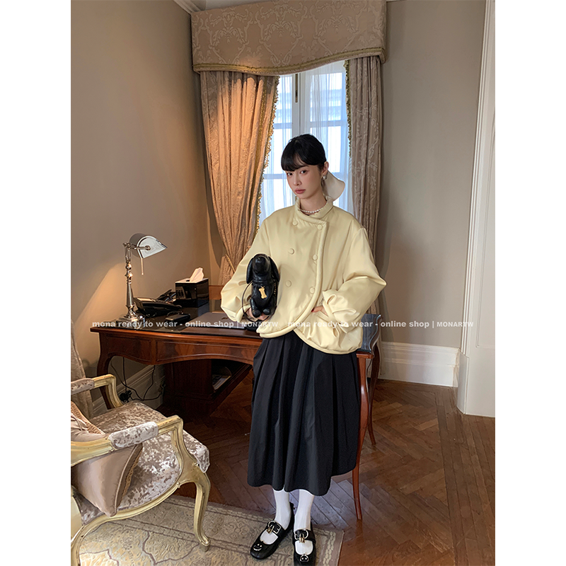 MONA半裙 保暖羽绒服女套装 O123A08156