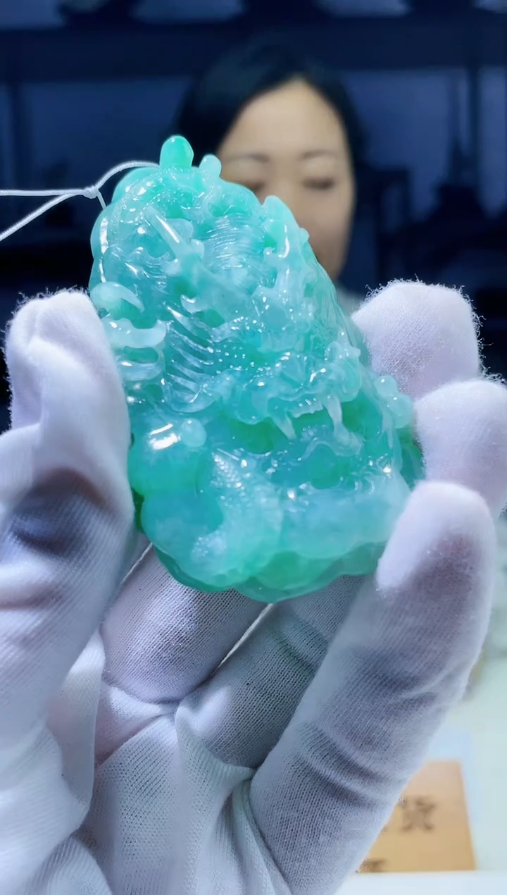 【闪购商品】定制翡翠未镶嵌定制毛货0719153