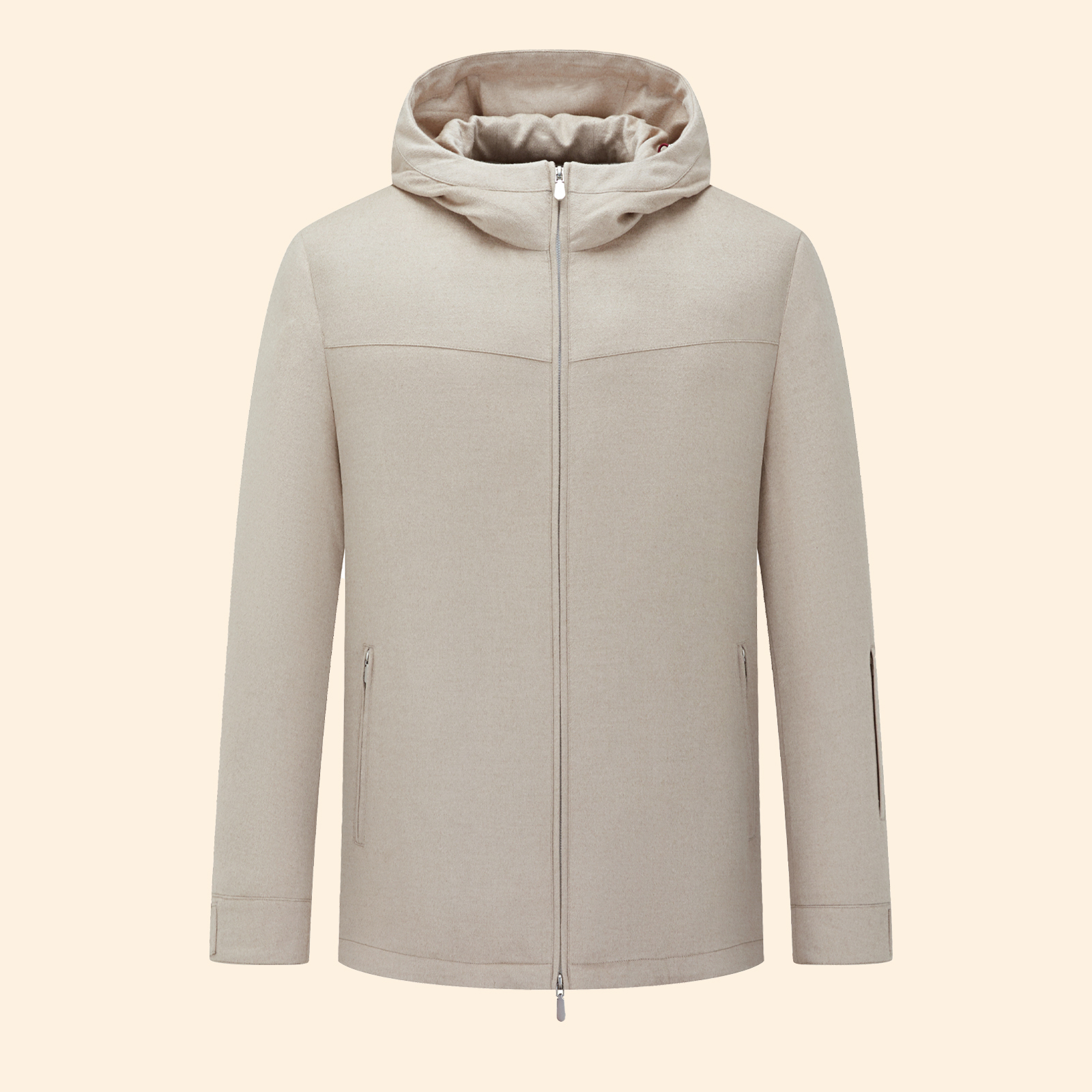 秋冬新款 男士连帽90白鹅绒羽绒服羽绒服70DBW021