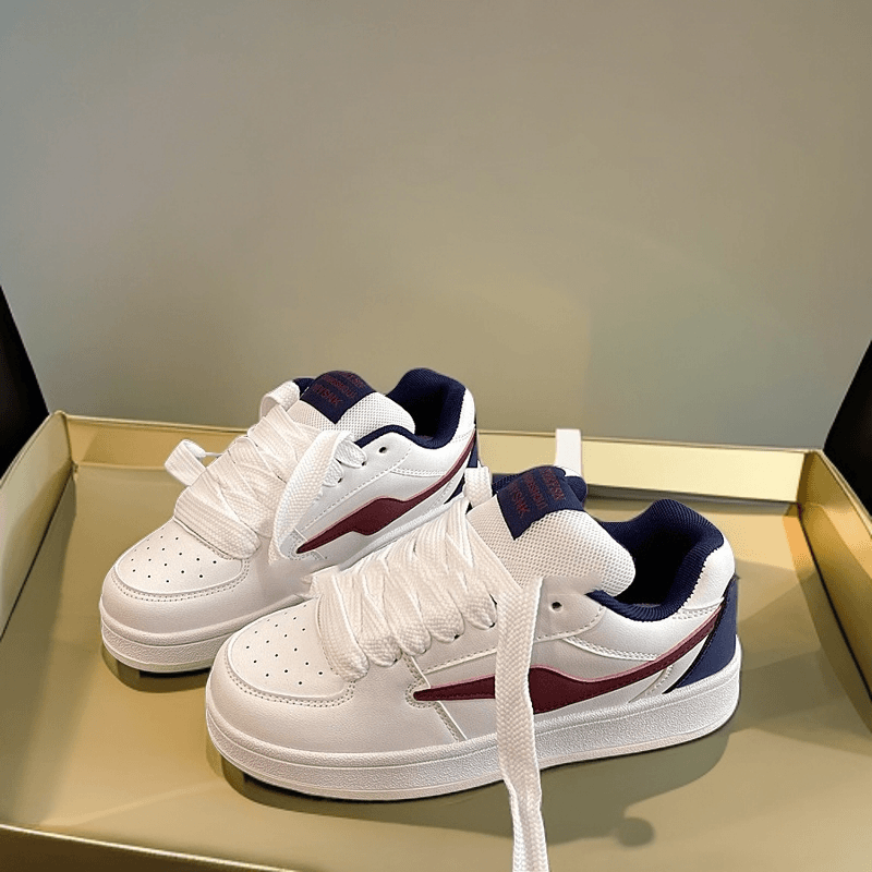 春季新款小众情侣面包鞋爆款2025早春厚底学生百搭休闲运动鞋板鞋