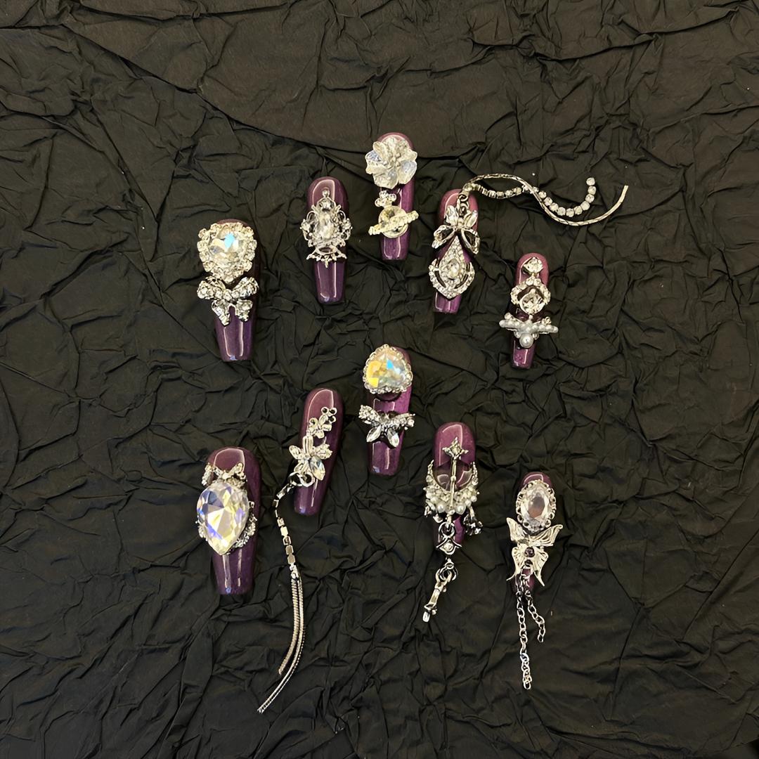 【三号链接看这里】【拍对应的名字】直播间看款纯手工穿戴甲