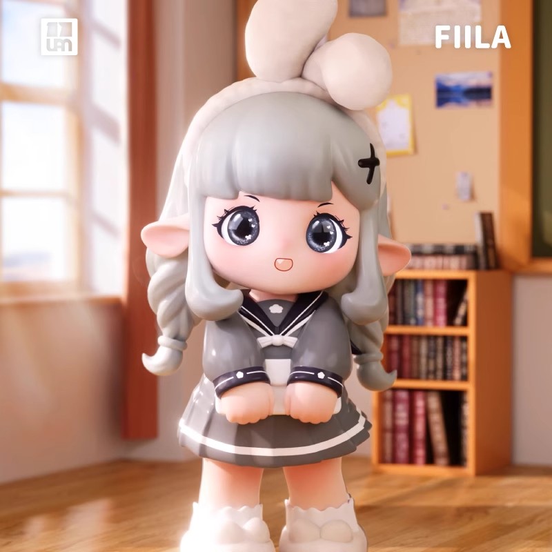【拆盒】FIILA啡拉学园新生代系列盲盒潮玩可爱公仔摆件礼物