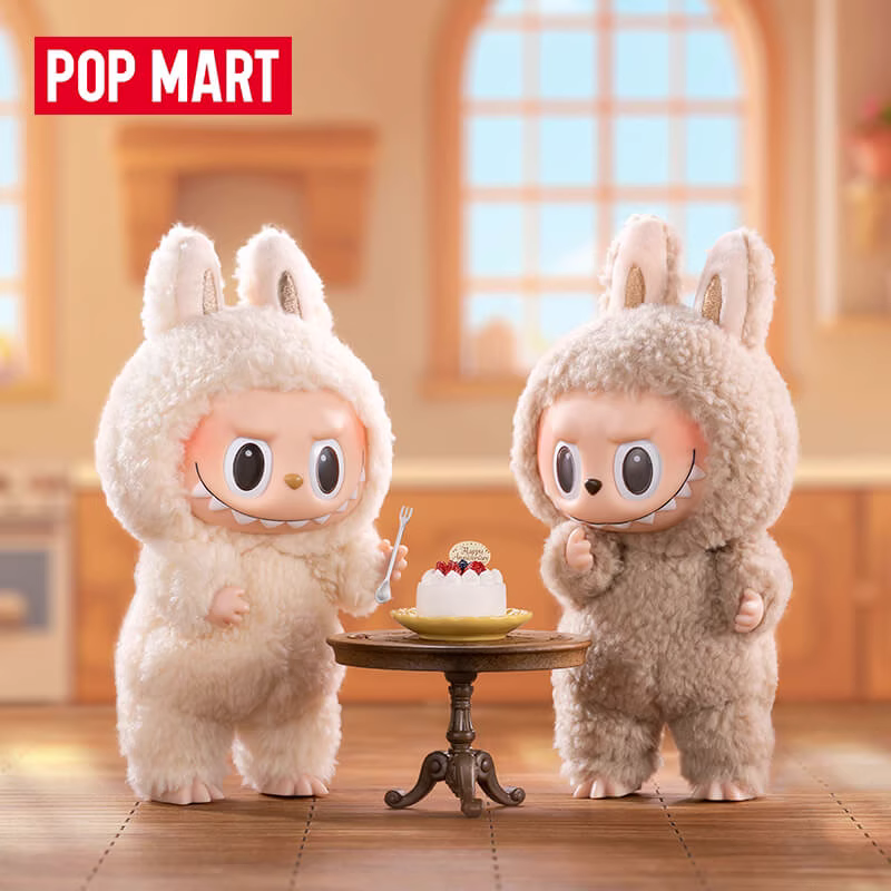 【拆盒】POPT拉布布心动马卡龙搪胶脸盲盒可爱公仔