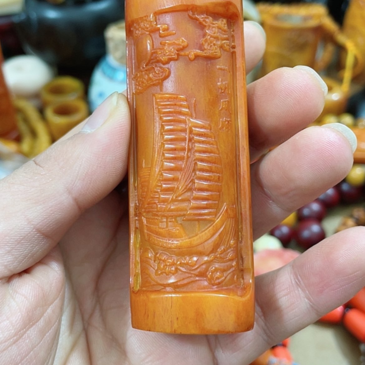 【闪购商品】瓷盖碗静*蓝