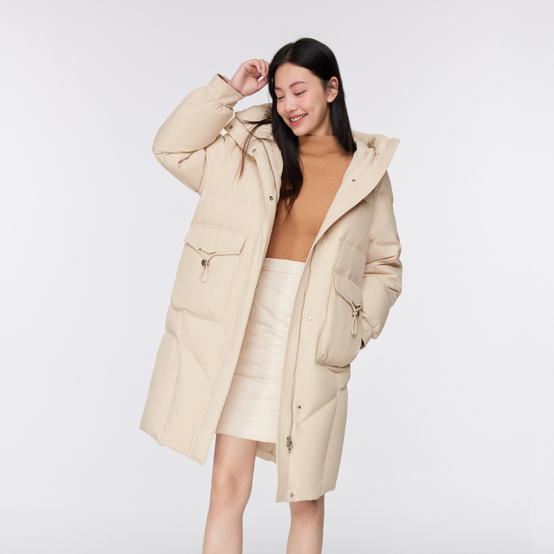 【直播专享】M波司登2023新款秋冬时尚中长款羽绒服外套B20145952E