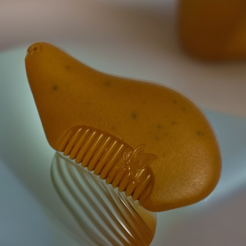 苏工名家作品黄蜡石小手把