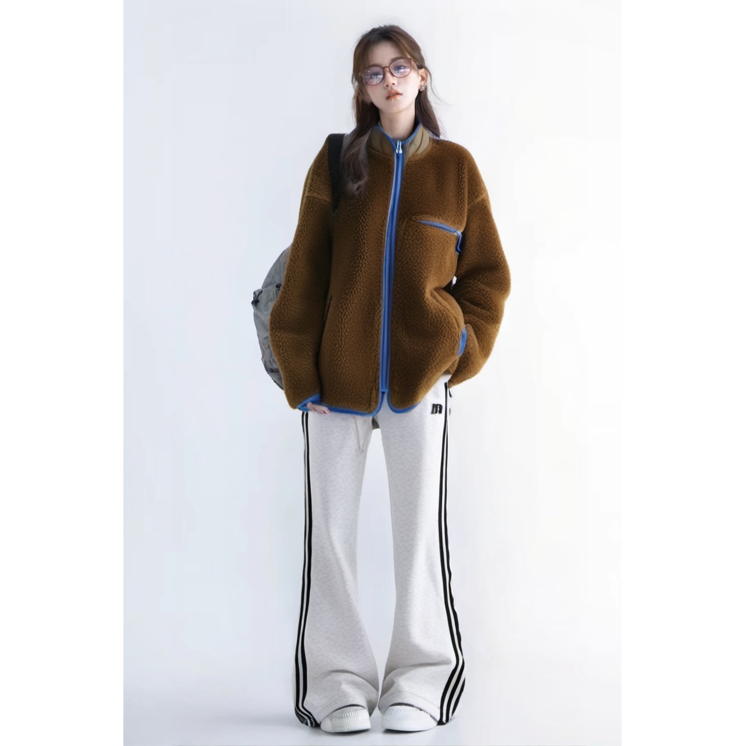 JUCY JUDY时尚拼接外套 JJ350-JVRF720CBR