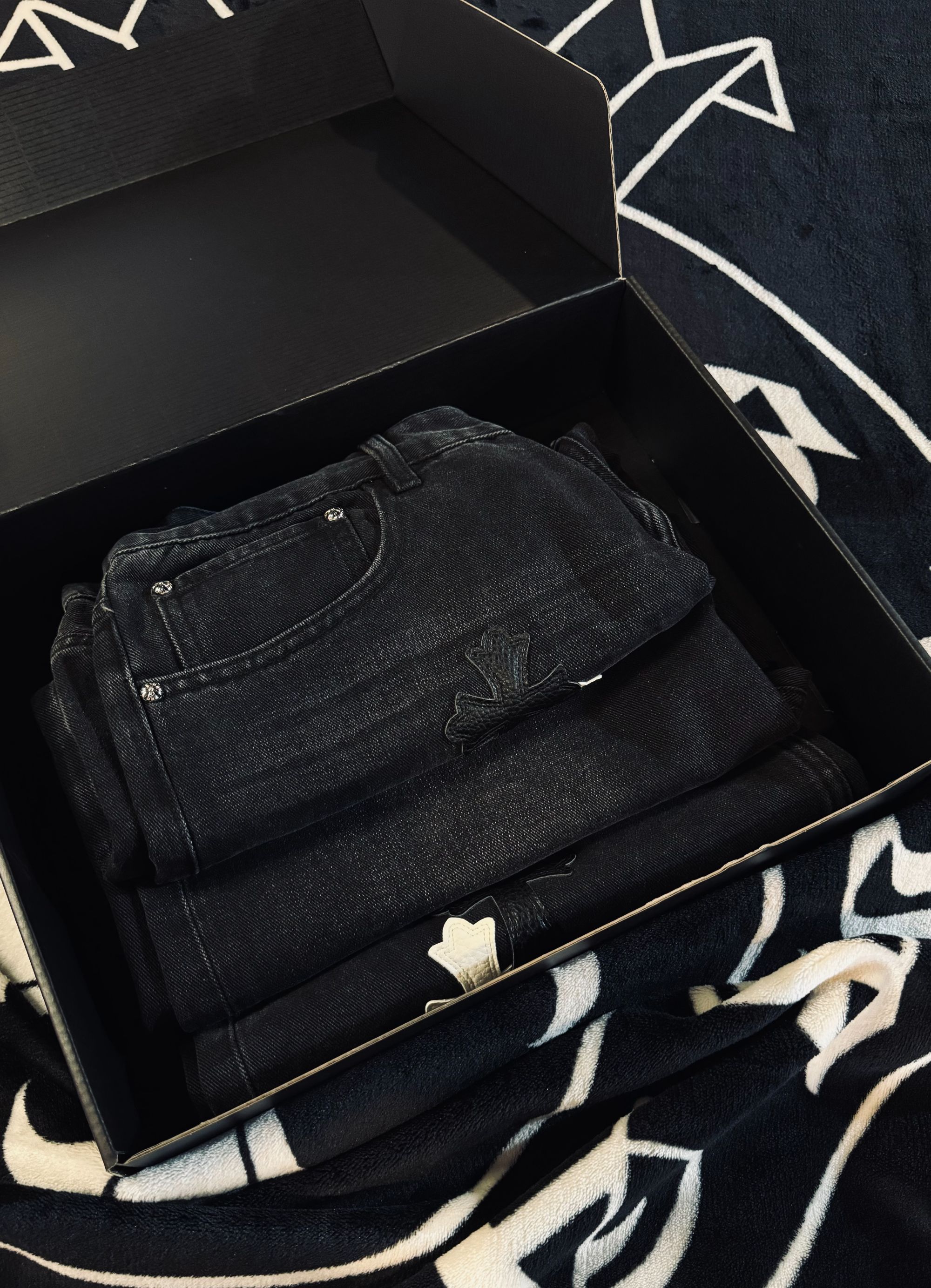 Khalil Nassir2024高级感轻奢牛仔裤EP2195