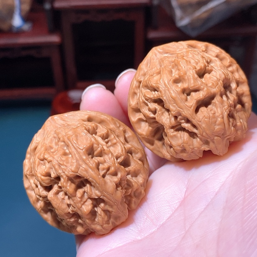 【闪购商品】文玩核桃把件猪*3驴打滚