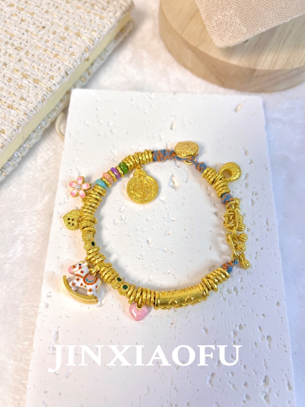 JINXIAOFU｜金小福｜木马手串高精版不掉色