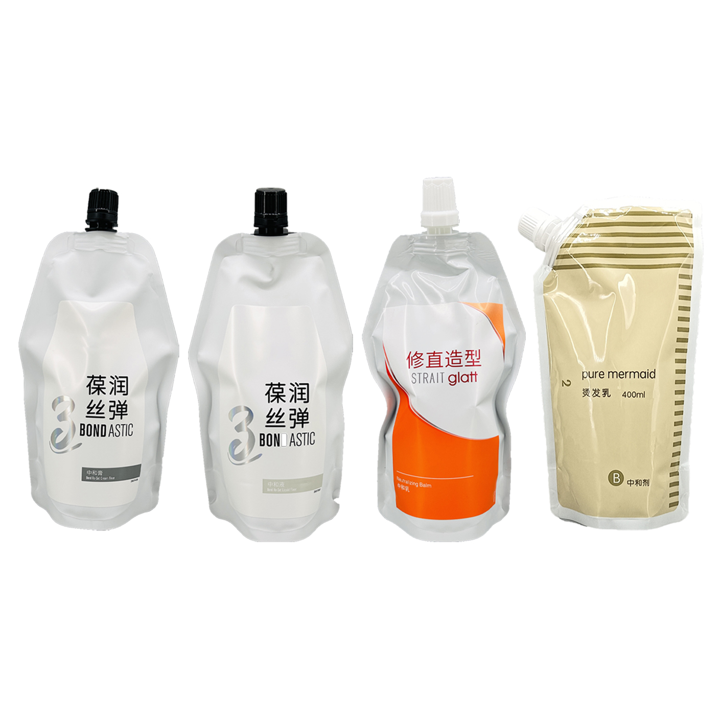 【家用别拍】PURE MERMAID烫发乳（中和剂）400ml，保润定型修直中和乳