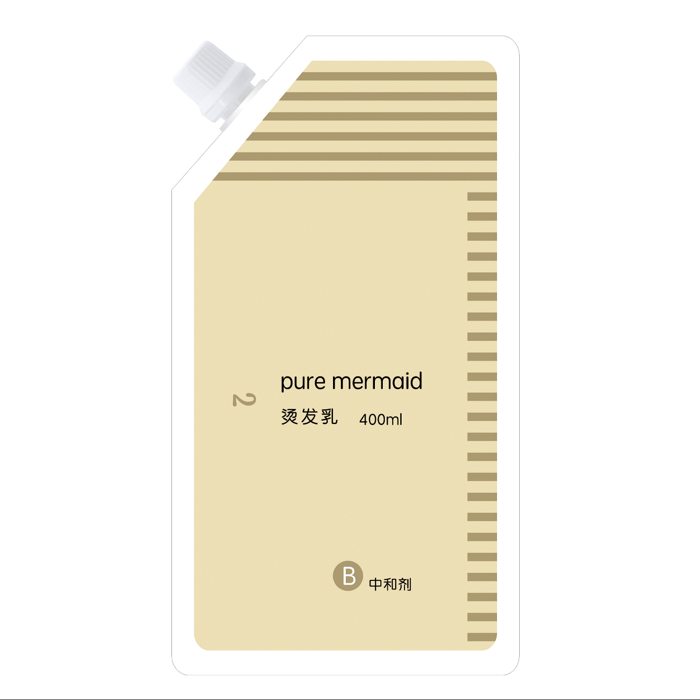PURE MERMAID烫发乳（中和剂）400ml【沙龙专用】