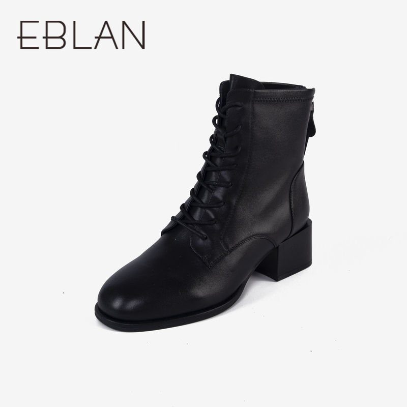 伊伴时尚英伦女靴B23532951