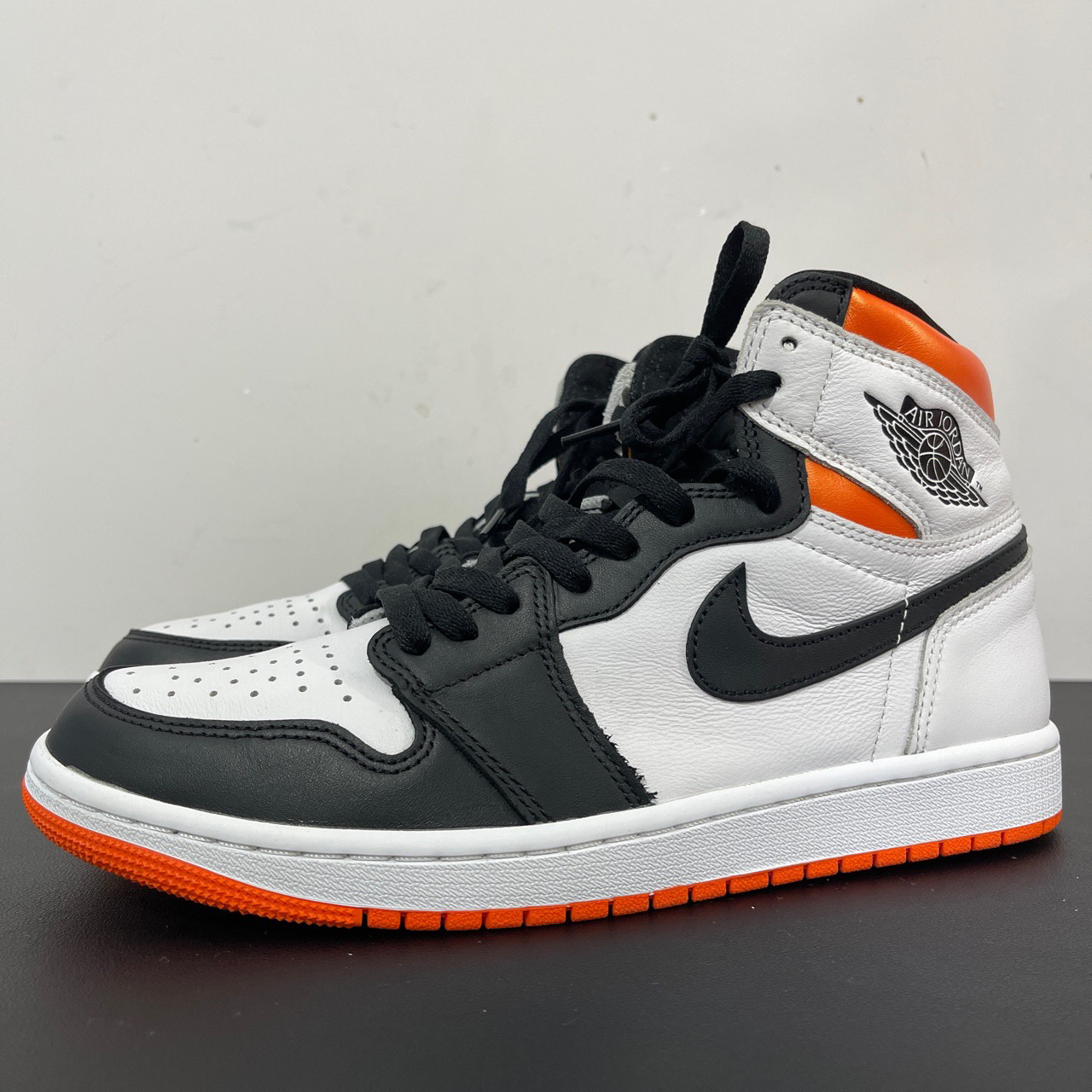 叁/42.5码/Jordan AJ1黑脚趾扣碎4.0中古球鞋/97新/原盒/公价1158