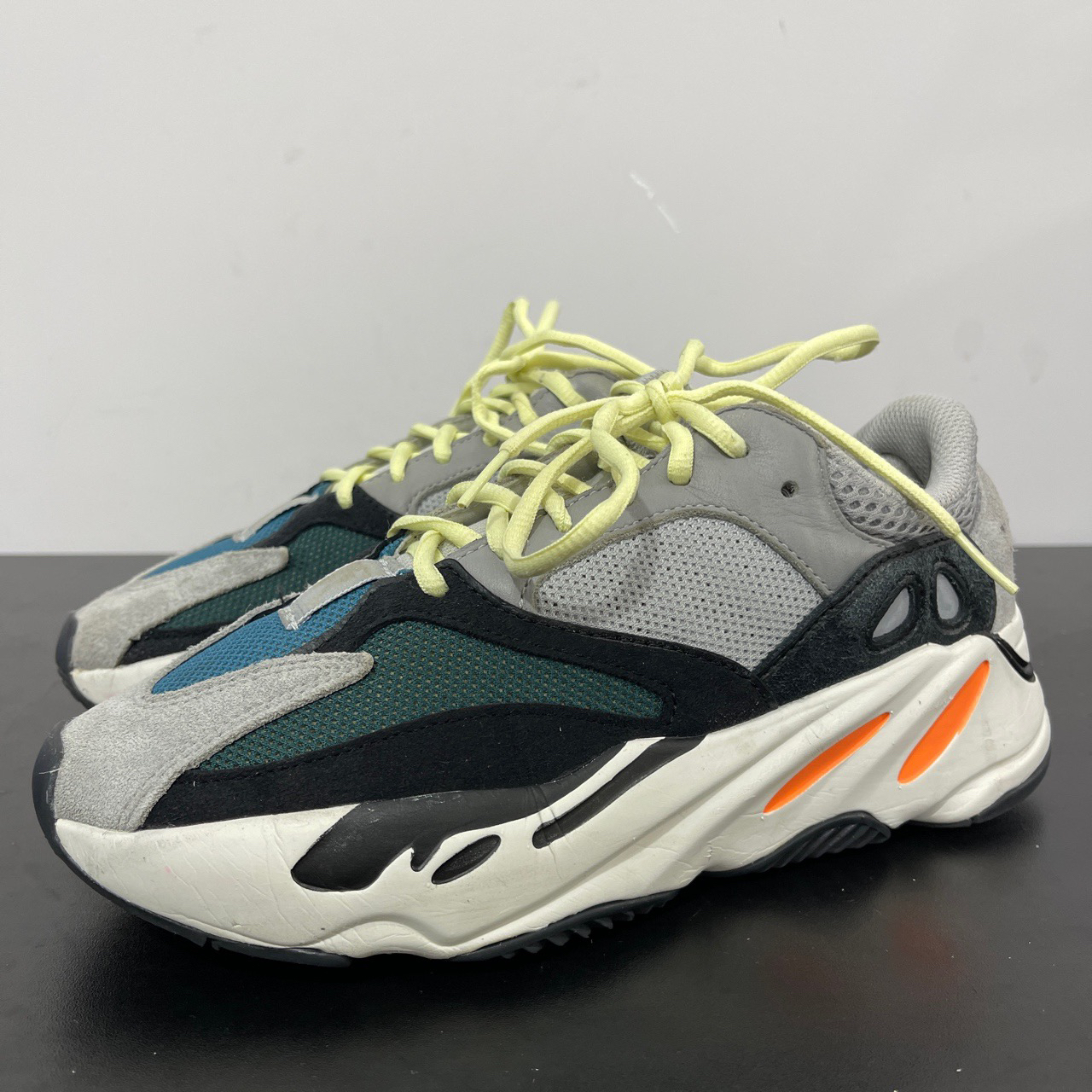 贰/40码/adidas Yeezy椰子700反光老爹鞋/9新/原盒