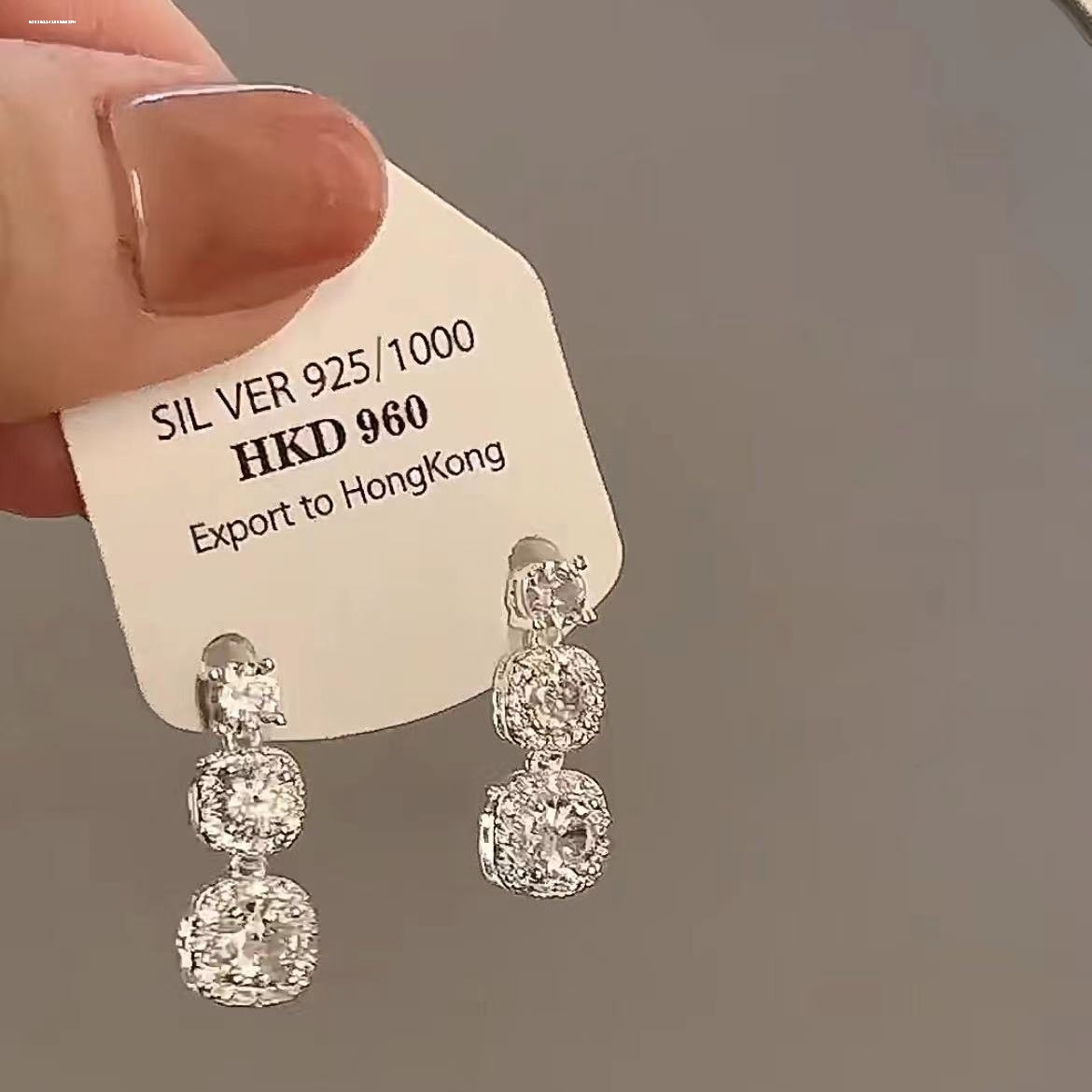 显白女气质微镶锆石耳钉时尚精致新款设计轻奢潮百搭小众简约个性