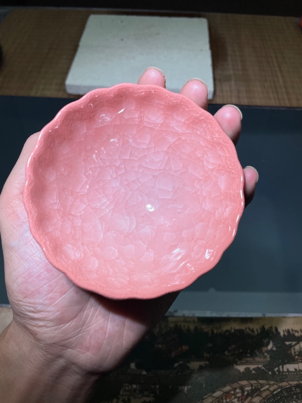 粉冰葵口主人杯3