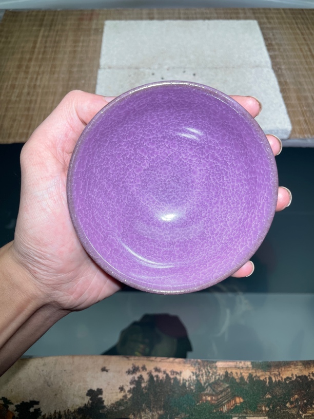 紫色冰裂主人杯茶器14