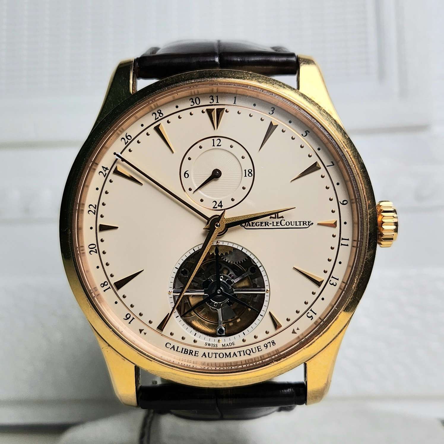 99新 Jaeger-LeCoultre/积家 陀飞轮/1662510/43mm/公价585000