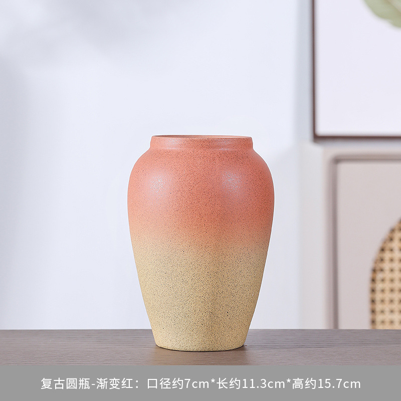 kk【代拍链接】 螃蟹 客厅插花干花现代简约创意复古水培鲜花花器