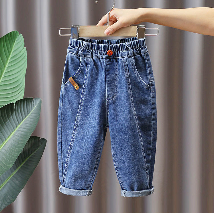 男童裤子秋冬款裤子 儿童2024新款时髦洋气长裤中小宝宝