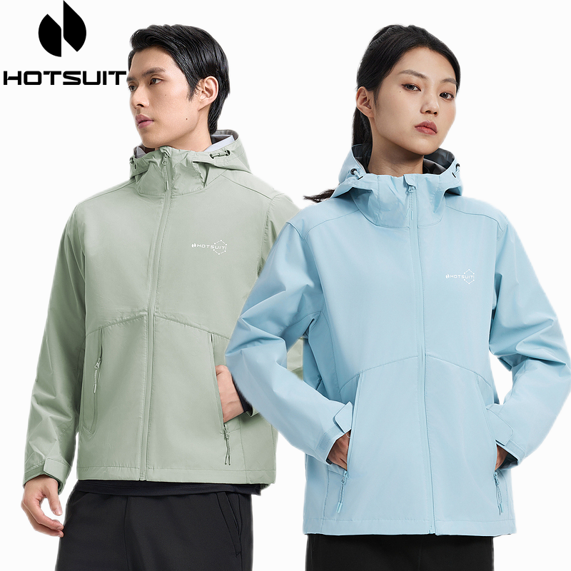 HOTSUIT后秀风衣外套新款运动防风防泼水轻量化户外【男女同款】
