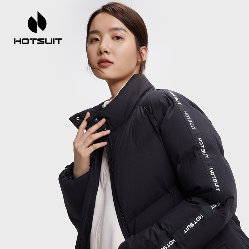 hotsuit后秀羽绒服女款2023年新款冬季短款保暖时尚休闲户外抗寒q