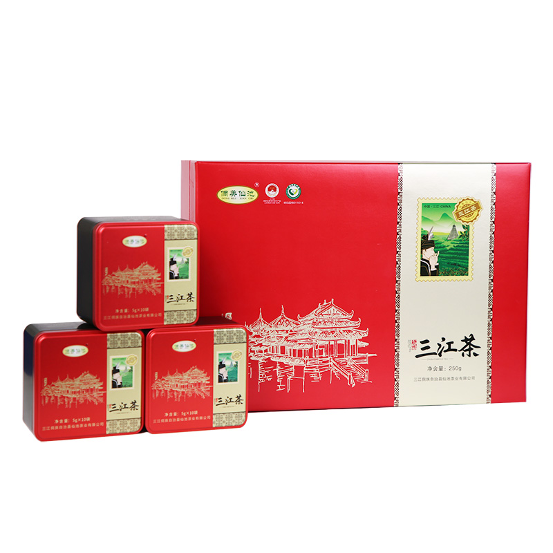 侗美仙池三江早春红茶三江红50g/250g礼盒明前茶叶嫩甜香产地直供