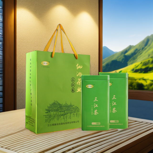 侗美仙池香绿茶三江早春绿125g/250g茶明前新茶叶产地直供栗香