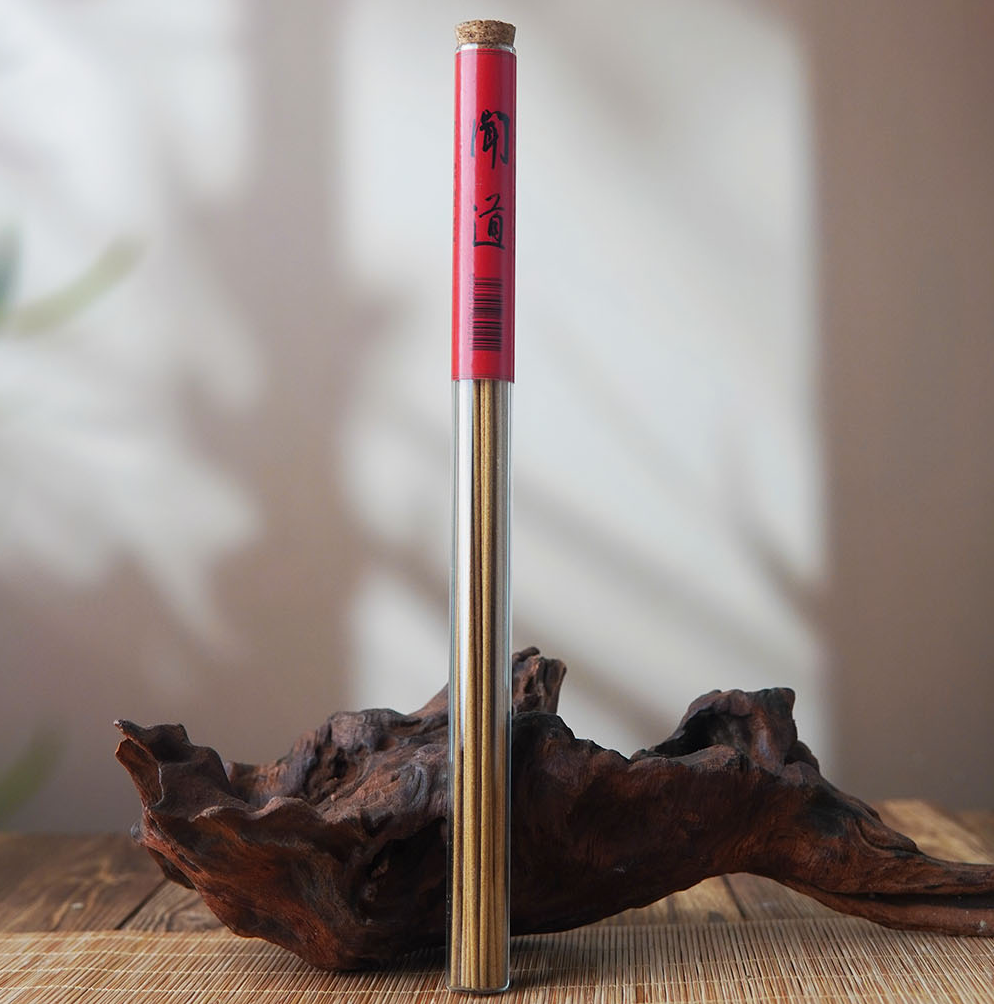 【香部尚书】闻道 绿棋楠线香10g玻璃管 天然香薰 家用室内客厅线香