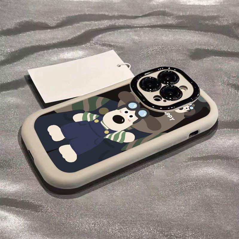小狗苹果15Pro手机壳iPhone14卡通12pro趣味xsxr防摔1113新7/8p
