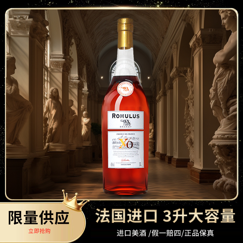 法国进口凯撒大帝XO白兰地3000ml*单支装【DS】