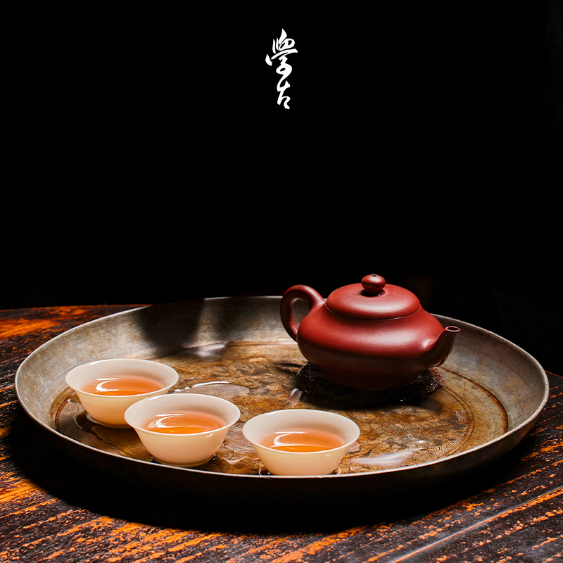 学古|潮州工夫茶套组 一壶三杯孟臣壶功夫茶具工夫茶杯家用套组