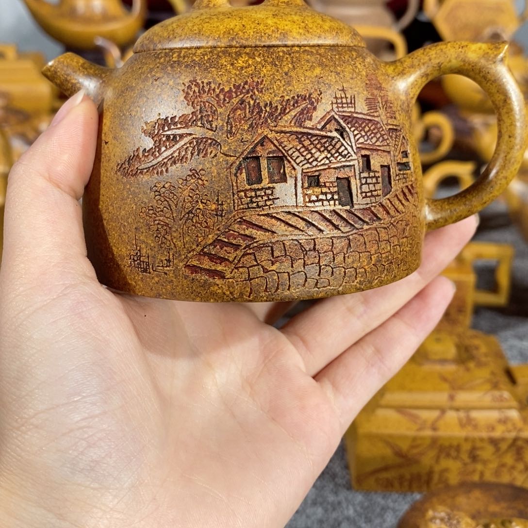 紫砂茶壶用****1全手工制作