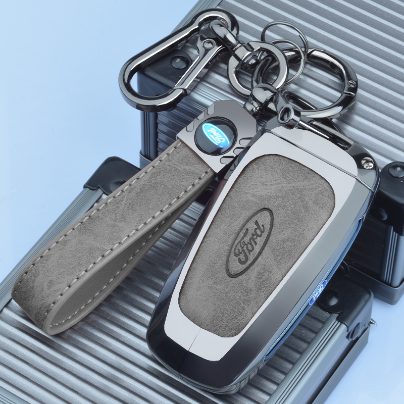 2023款福特蒙迪欧车钥匙套新蒙迪欧22款汽车载用品改装件包绳扣壳