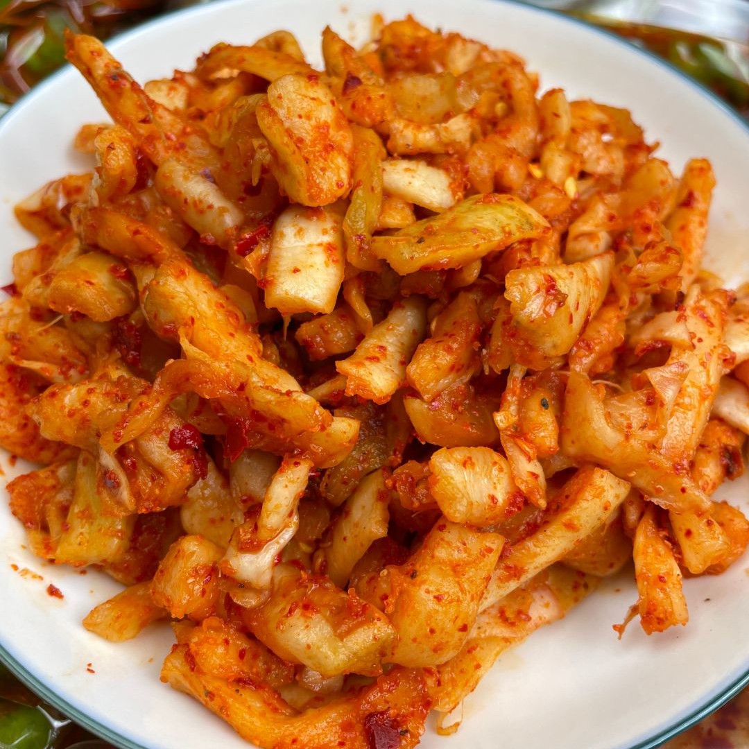 江西抚州农家手工制作香辣萝卜条江西特产每包250克 