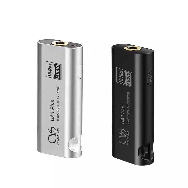 山灵UA1PLUS便携耳机解码耳放Type C安卓苹果手机HIFI音频小尾巴
