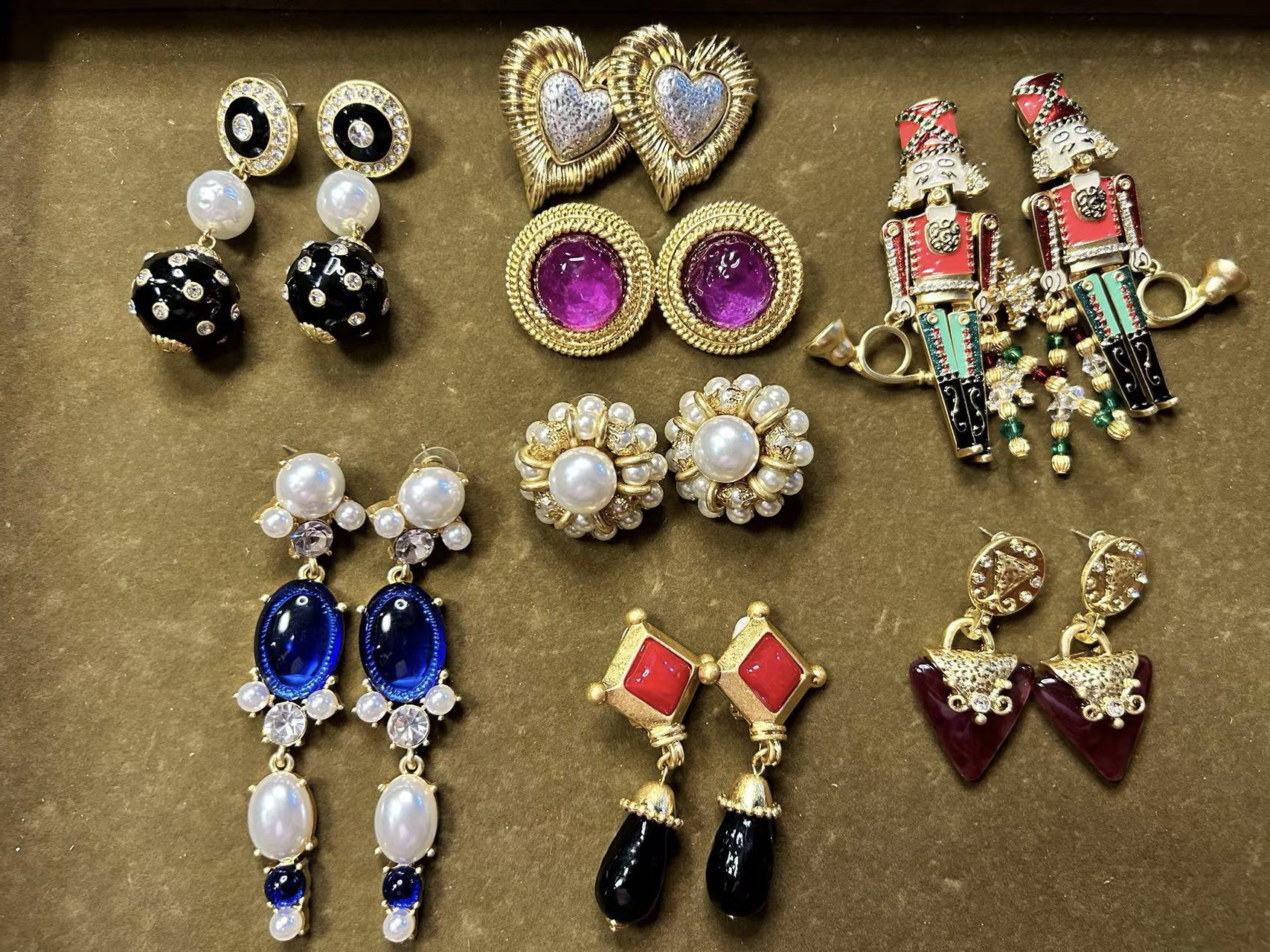 铜合金耳饰 丁丁严选轻奢简约时尚手工国风复古饰品