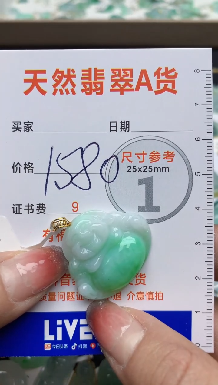 【闪购商品】翡翠颈饰未镶嵌22