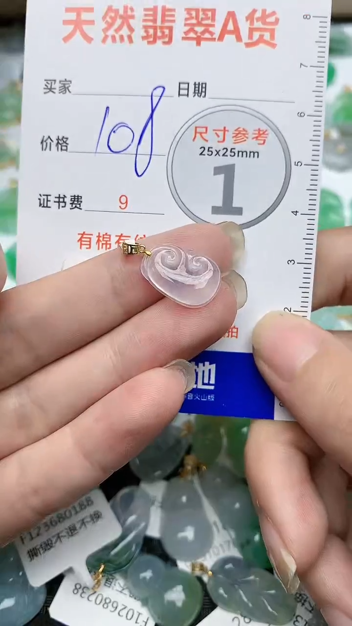 【闪购商品】翡翠颈饰未镶嵌18
