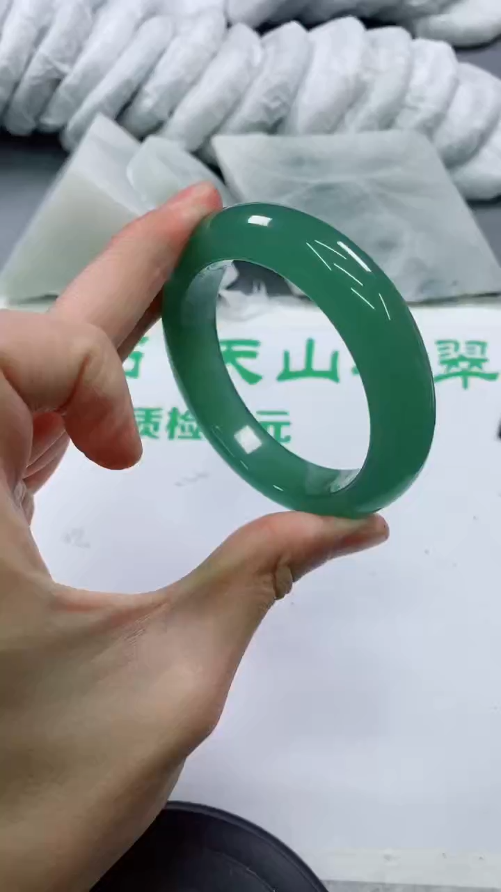 【闪购商品】石英质玉手镯未镶嵌S117-57-58