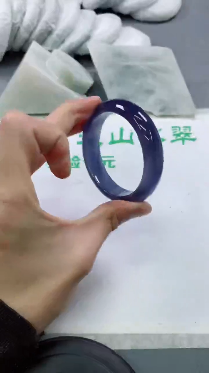 【闪购商品】石英质玉手镯未镶嵌S162-57-58