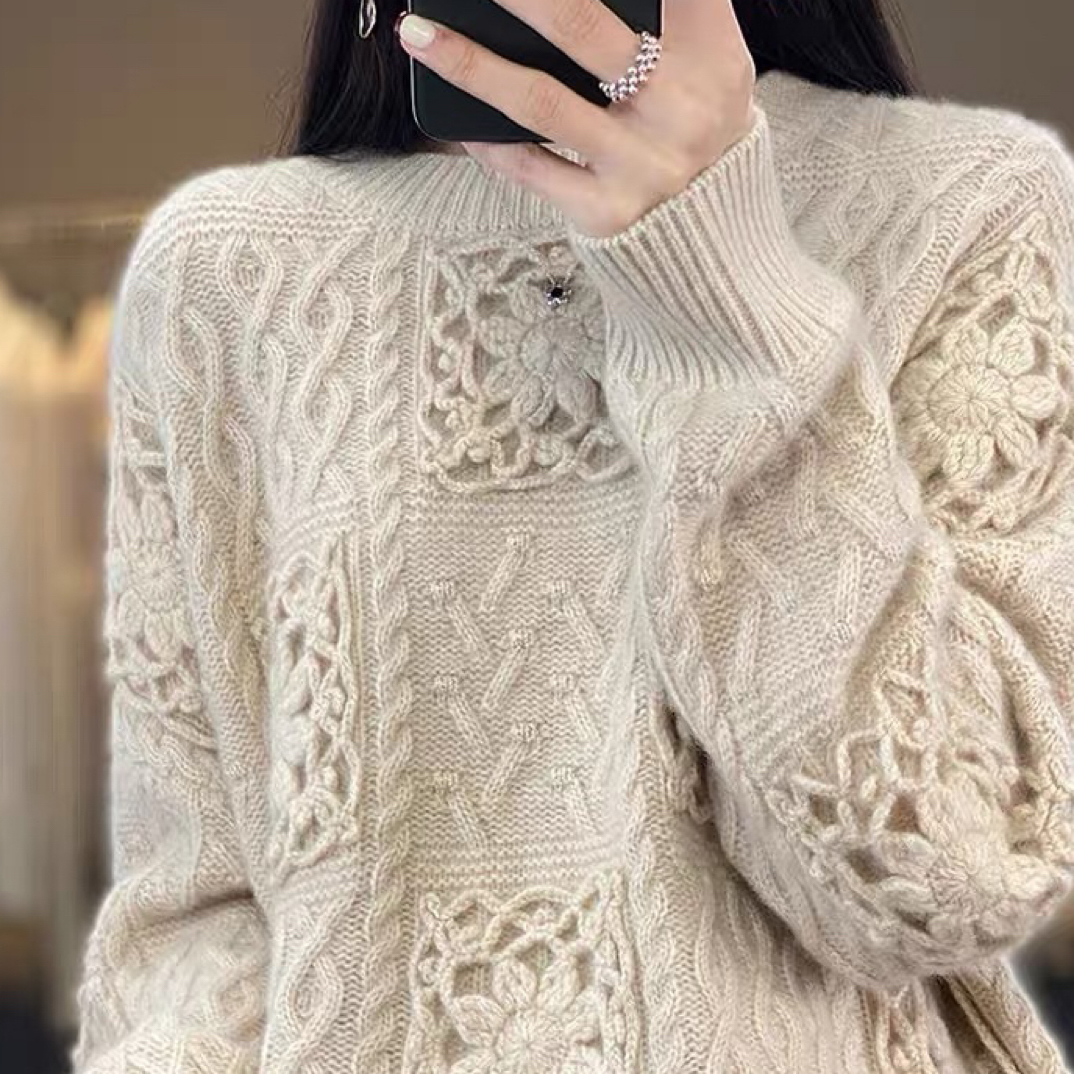 ［亲亲专属］链接看清慎拍慵懒风羊绒针织打底衫