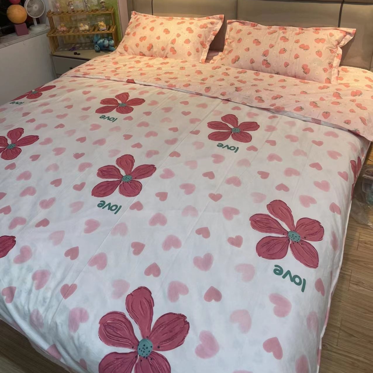 全棉纯棉布头斜纹单人被罩100%全棉双人被罩柔软舒适尺寸可定制