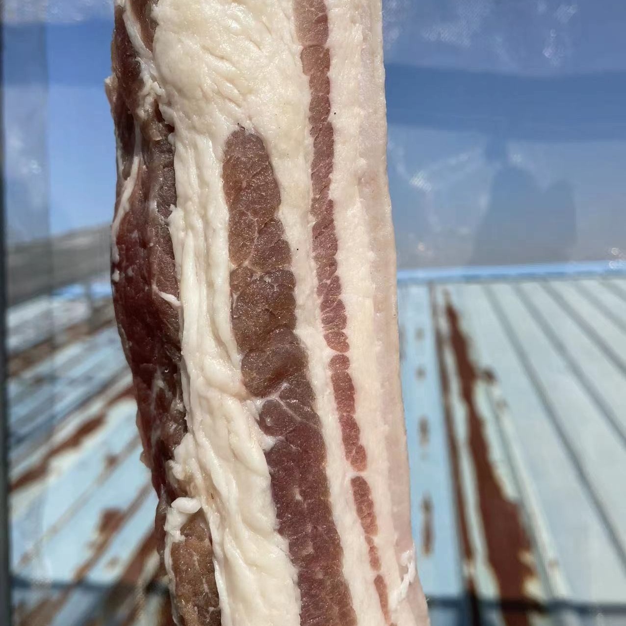 【朝霞姐自制】农家腊肉咸肉腌腊猪肋条五花3斤现称现发