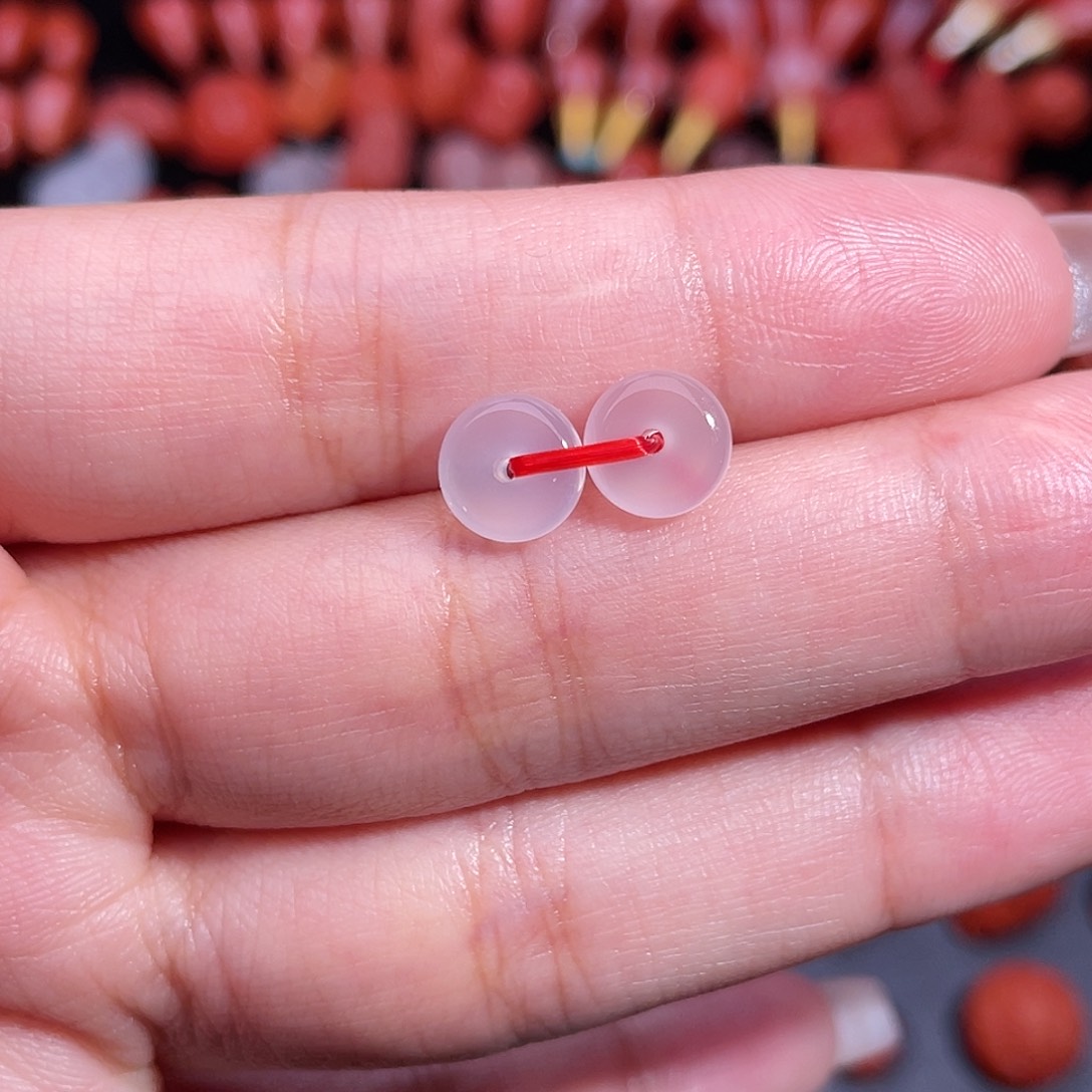 南红玛瑙隔片7.9未镶嵌